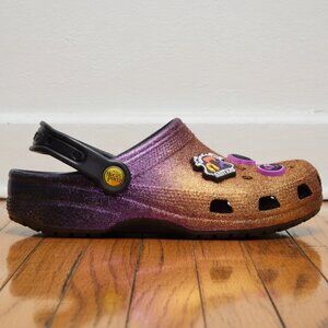 Crocs Classic Disney Hocus Pocus Clog Women's Size 7 Black Sanderson Sisters New